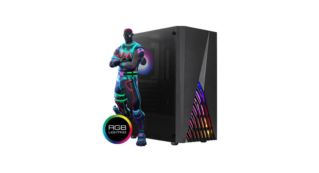 Omiximo Delta Game Pc Rgb Mid Tower Case User Manual