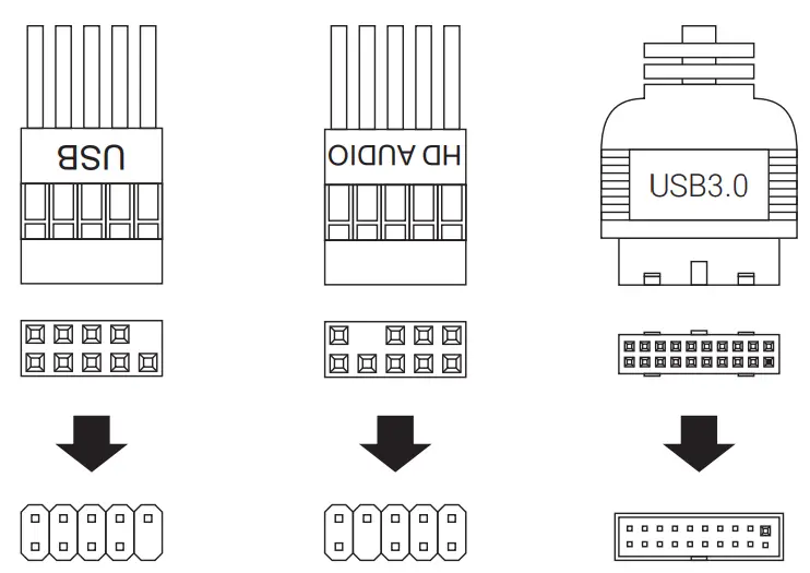 OMIXIMO Delta Game PC RGB Mid Tower Case - Fig 1