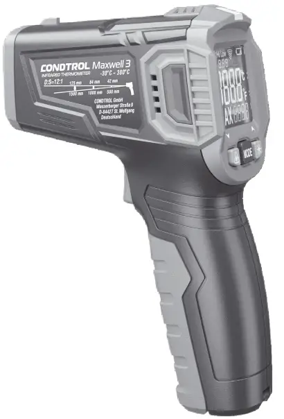 CONDTROL Maxwell 3 Infrared Thermometer