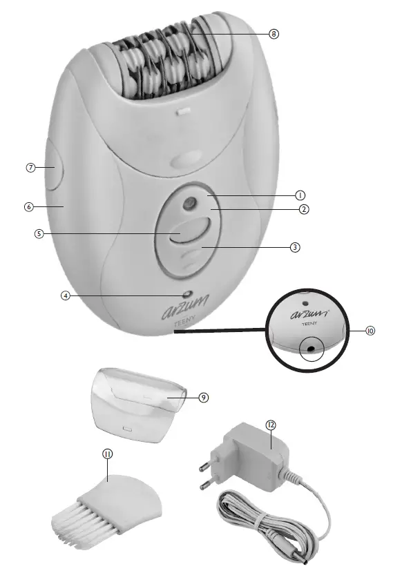 arzum-AR-586-L-Rechargeable-Hair-Removal-fig-1