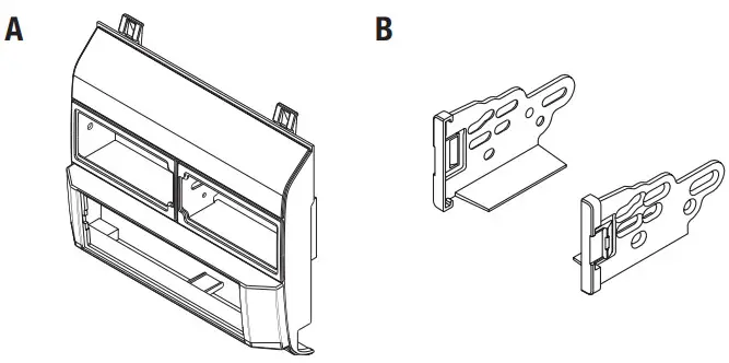 Metra Chevrolet GMC 1988-1994 - brackets