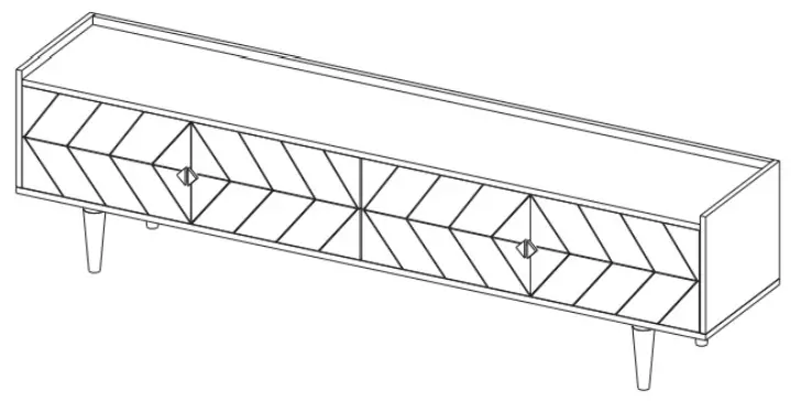 MATT BLATT Dado Entertainment Unit - Completed