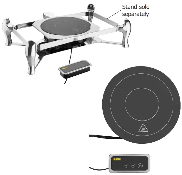 BUFFALO fd059 Compact Induction Heater 1000W