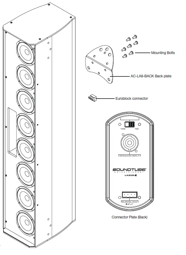 MSE-AUDIO-LA808i-II-Bass-Line-Array-Speaker-FIG-1