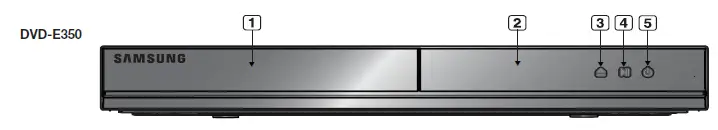 Samsung DVD-E350 Region Free DVD Player with USB 1.