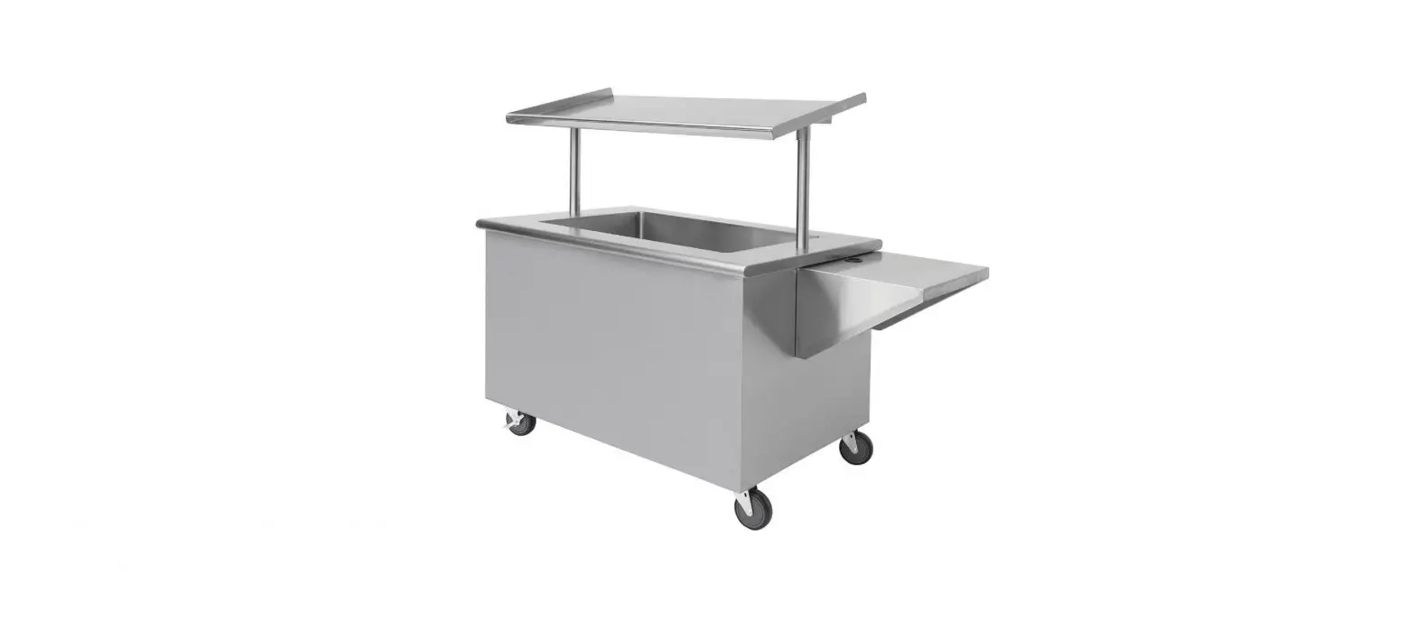 Hubert 76306 Single-sided Breakfast Cart Installation Guide Hubert 76306 Single-sided Breakfast Cart Installation Guide