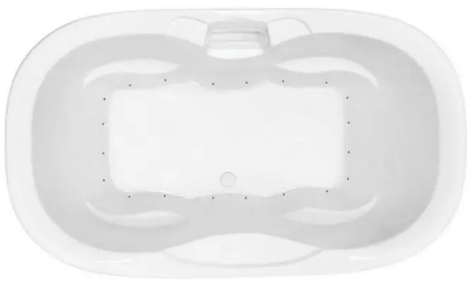 Laurel-Mountain-7242MA064-72-Inch-x-42-Inch-Drop-In-Acrylic-Air-Bath-fig-1