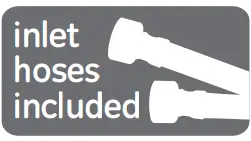 inlet hoses included