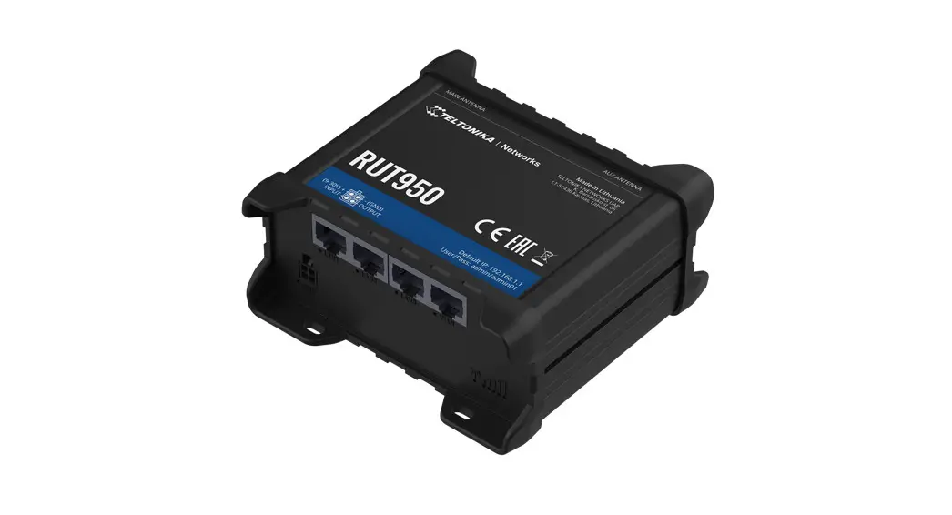 Teltonika 4g Lte Wi-fi Dual-sim Router Rut950 User Guide
