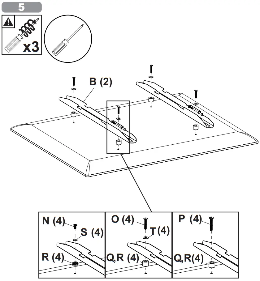 peerless AV PR598 M Flat Panel Motorised Trolley - Figure 12