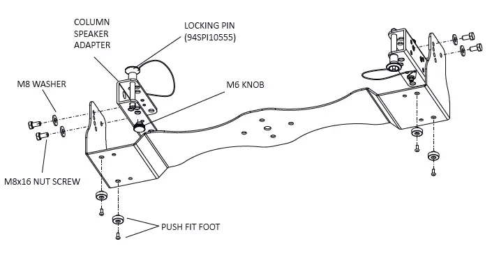 axioma FI-0174-00 Floor-Front Fill, Side Wall, Ceiling-Under Balcony Bracket-01