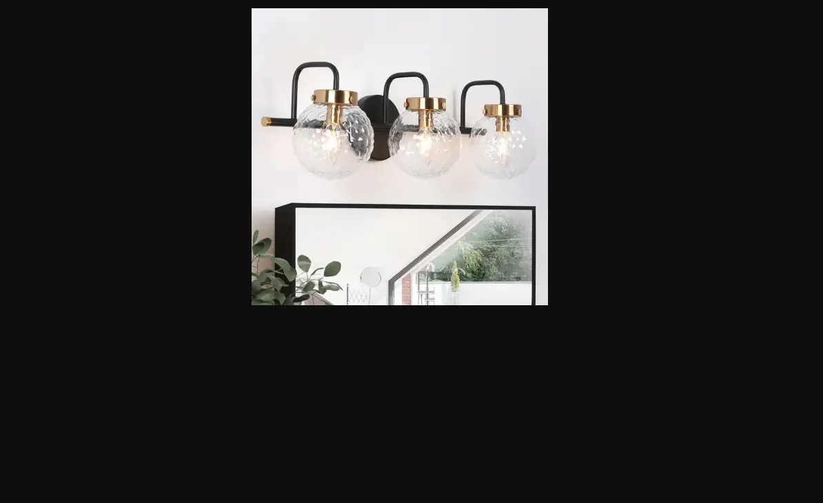 Zevni A04804w3 Evin 22.4-in 3-light Black/brass Transitional Vanity Light Instruction Manual Zevni A04804w3 Evin 22.4-in 3-light Black/brass Transitional Vanity Light Instruction Manual