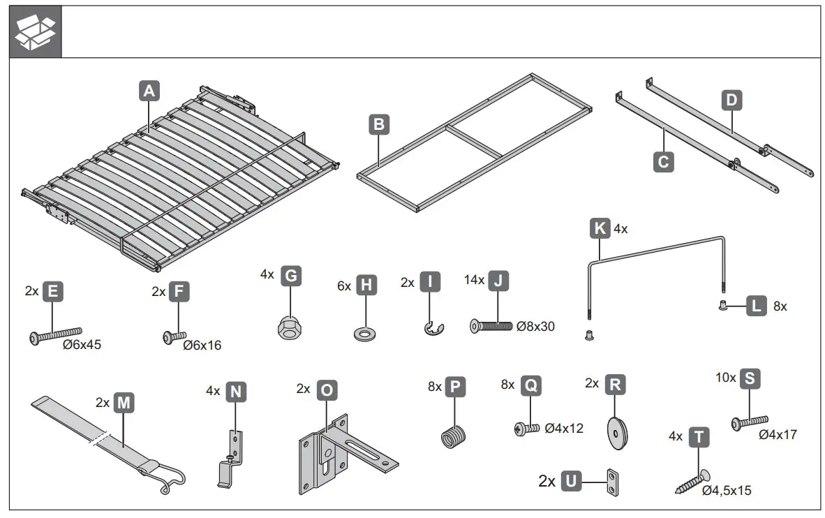 HAFELE 271.89.020 Teleletto II Sofa Bed - Figure 1