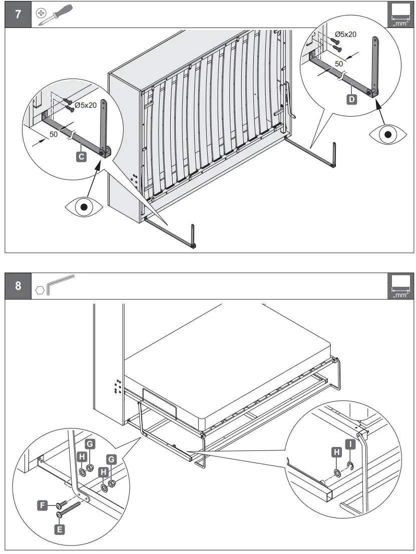 HAFELE 271.89.020 Teleletto II Sofa Bed - Figure 6