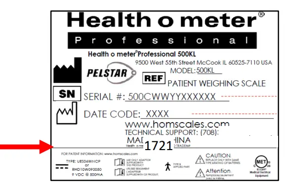 Health-o-meter-Professional-500KG-Eye-Level-Digital-Scale-fig-1