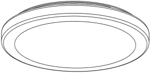 PF13/RND/4WY/WH-13-inch-Color-Selectable-Round-Ceiling-Fixture