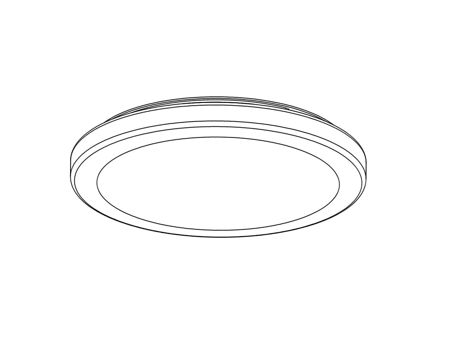 Feit Electric Pf13/rnd/4wy/wh 13 Inch Color Selectable Round Ceiling Fixture Instruction Manual