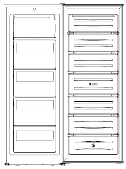 TESLA-RU1700H-Vertical-Freezers-fig 16