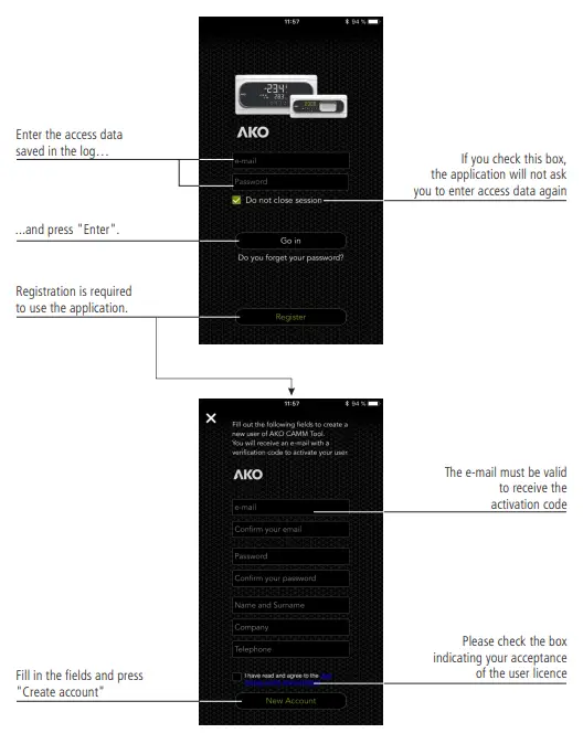 Access and authentication