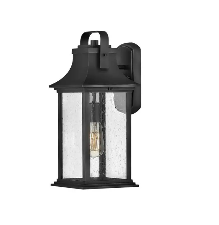 Hinkley 10010 17 Inch Black Outdoor Wall Mount Lantern Instruction Manual