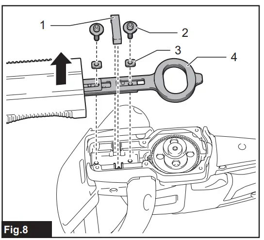 makita DUH506 Cordless Hedge Trimmer-fig9