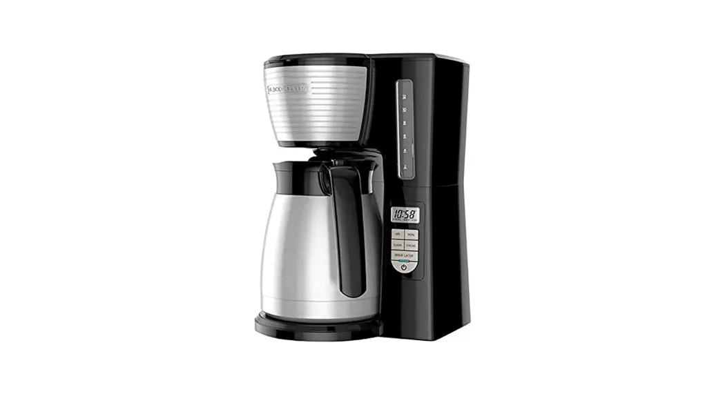 Black Decker Cm2046 12-cup* Thermal Programmable Coffeemaker User Manual Black Decker Cm2046 12-cup* Thermal Programmable Coffeemaker User Manual