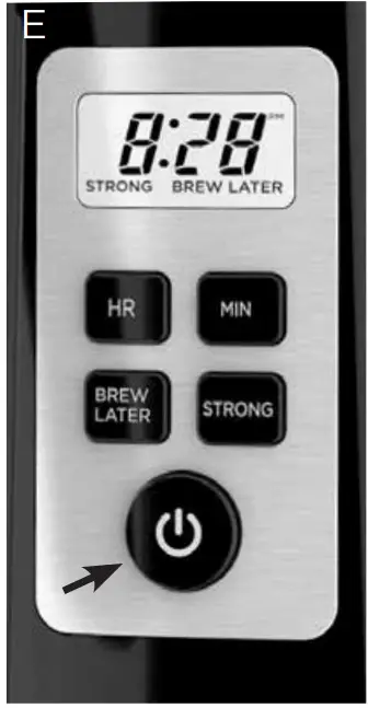 BLACK DECKER CM2046 12-Cup Thermal Programmable Coffeemaker - feature allows