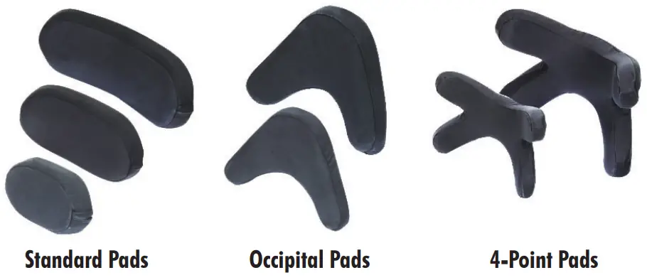 TRD0676 A- Elan Headrest Pads
