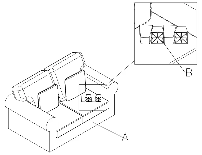 ASHLEY 9890935 Alandar Loveseat - Fig