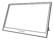 acer PM168QT PM8 Series Portable OLED Touch Monitor - Fig