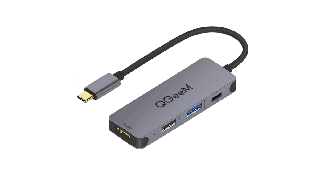 Qgeem Hc1202 Usb-c Multifunctional Converter Instruction Manual