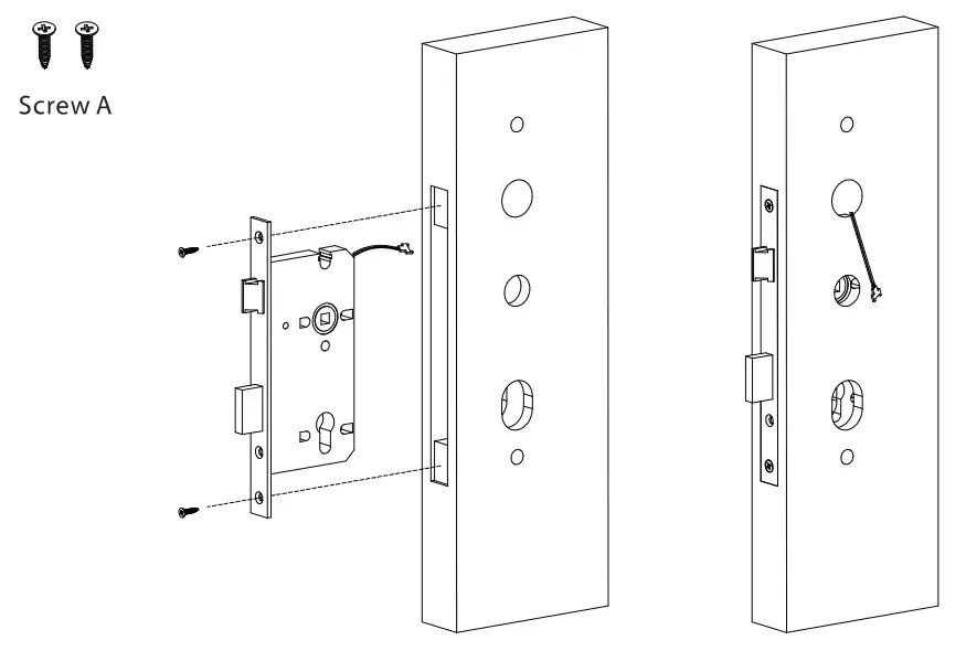 ZKTeco ZL600 European Standard Mortise Lock Case - Figure 8