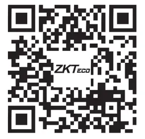 ZKTeco ZL600 European Standard Mortise Lock Case - qr code