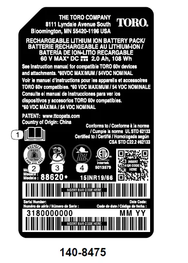 TORO-66810-Flex-Force-Power-System-60V-MAX-Battery-Packs-and-Chargers-FIG-7