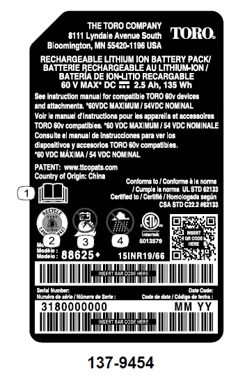 TORO-66810-Flex-Force-Power-System-60V-MAX-Battery-Packs-and-Chargers-FIG-8