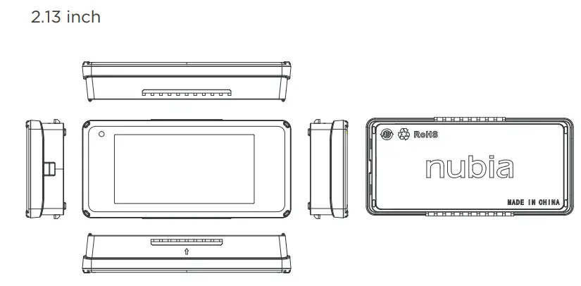 nubia WD1102AI Electronic Shelf Label-