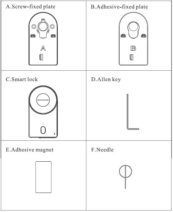 JIXIN-U009-Smart-Door Lock-1