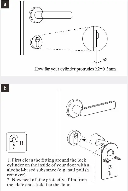 JIXIN-U009-Smart-Door Lock-7