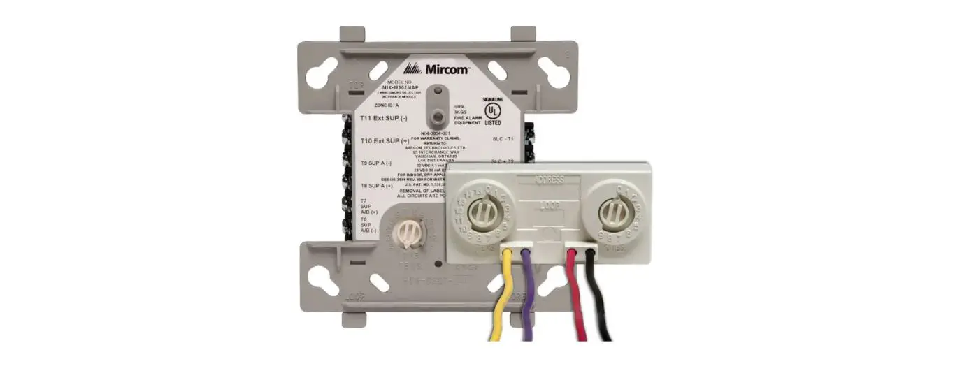 Mircom Mix-m502map Interface Module Instruction Manual Mircom Mix-m502map Interface Module Instruction Manual