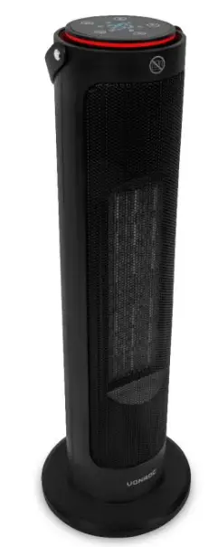 VONROC EH515AC Electric PTC Tower Fan Heater