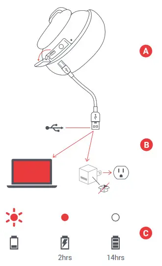 JAM HP202 Been There On-Ear Wireless Headphones - SET UP