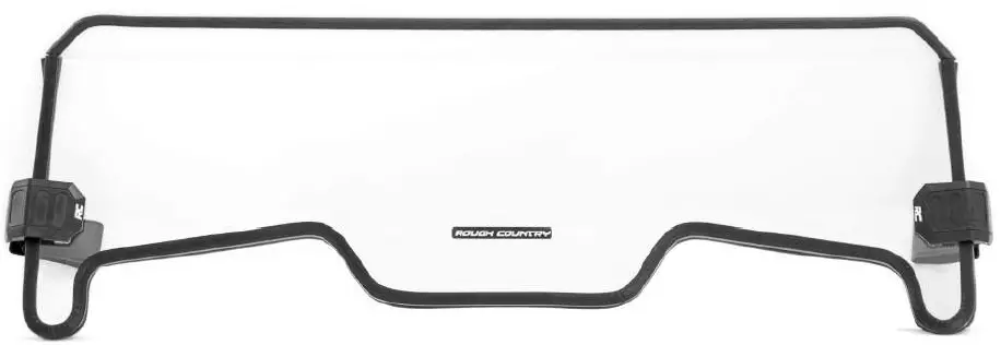 92198192011 Polaris RZR 1000XP 4WD Half Windshield Scratch Resistant