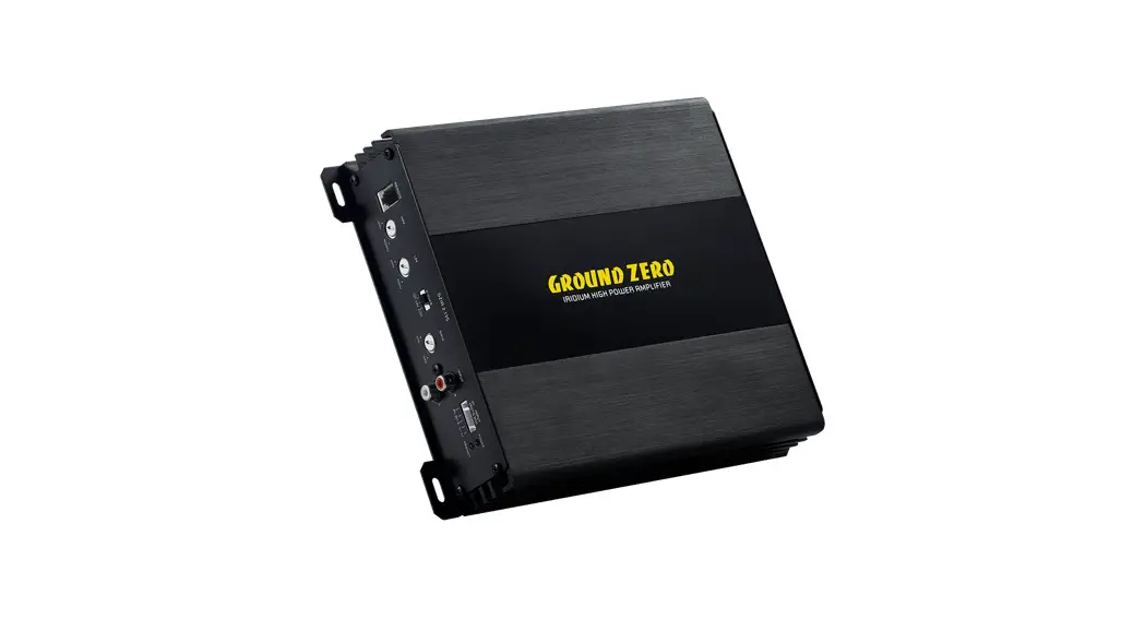 Ground Zero Gzia 2.135 2-channel Amplifier Owner's Manual