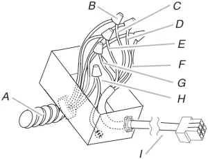 KitchenAid KVWC906KSS - Electrical Connection Inside In-line Blower System