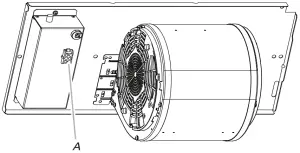 KitchenAid KVWC906KSS - Single Blower Motor Assembly