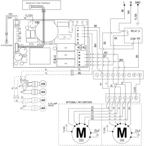 KitchenAid KVWC906KSS - WIRING DIAGRAM