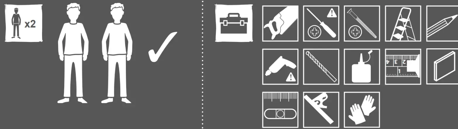 KingFisher 3663602522492 3 Section 12 Tread Insulated Hatch Folding Loft ladder Kit - icon1