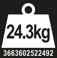 KingFisher 3663602522492 3 Section 12 Tread Insulated Hatch Folding Loft ladder Kit - icon5