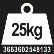 KingFisher 3663602522492 3 Section 12 Tread Insulated Hatch Folding Loft ladder Kit - icon6