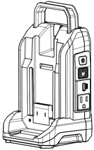 RYOBI 40 Volt Power Source RYi300BG